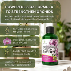 Healthy orchids after using Leaves and Soul Fertilizer