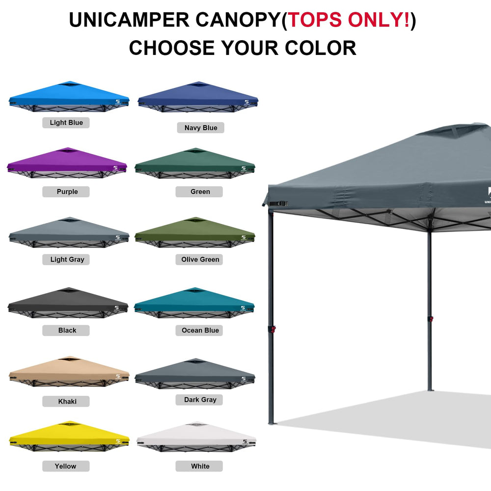 Heavy-duty fabric of UNICAMPER canopy top