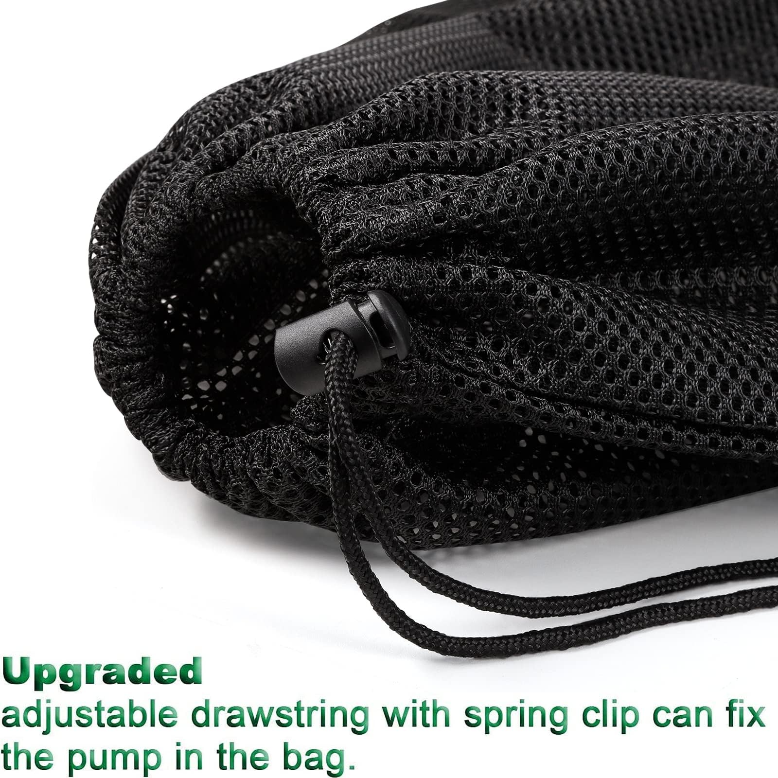 Hecaty Pond Pump Filter Bag pack of two, side view