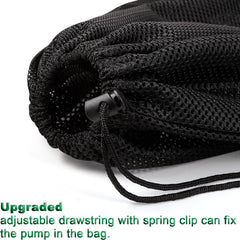 Hecaty Pond Pump Filter Bag pack of two, side view