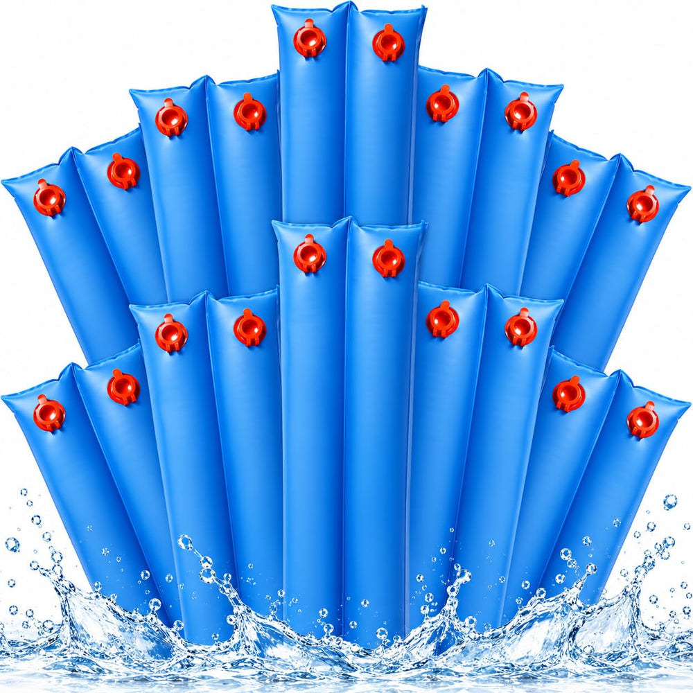 Hedday 8ft pool water bag front view with double chamber design