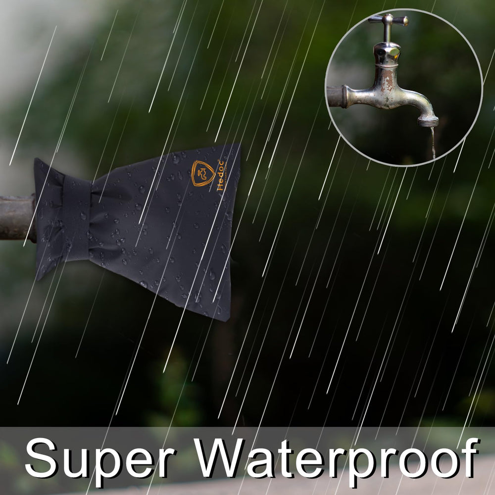 Hedoc Outdoor Faucet Cover dimensions 6" W x 8.2" H