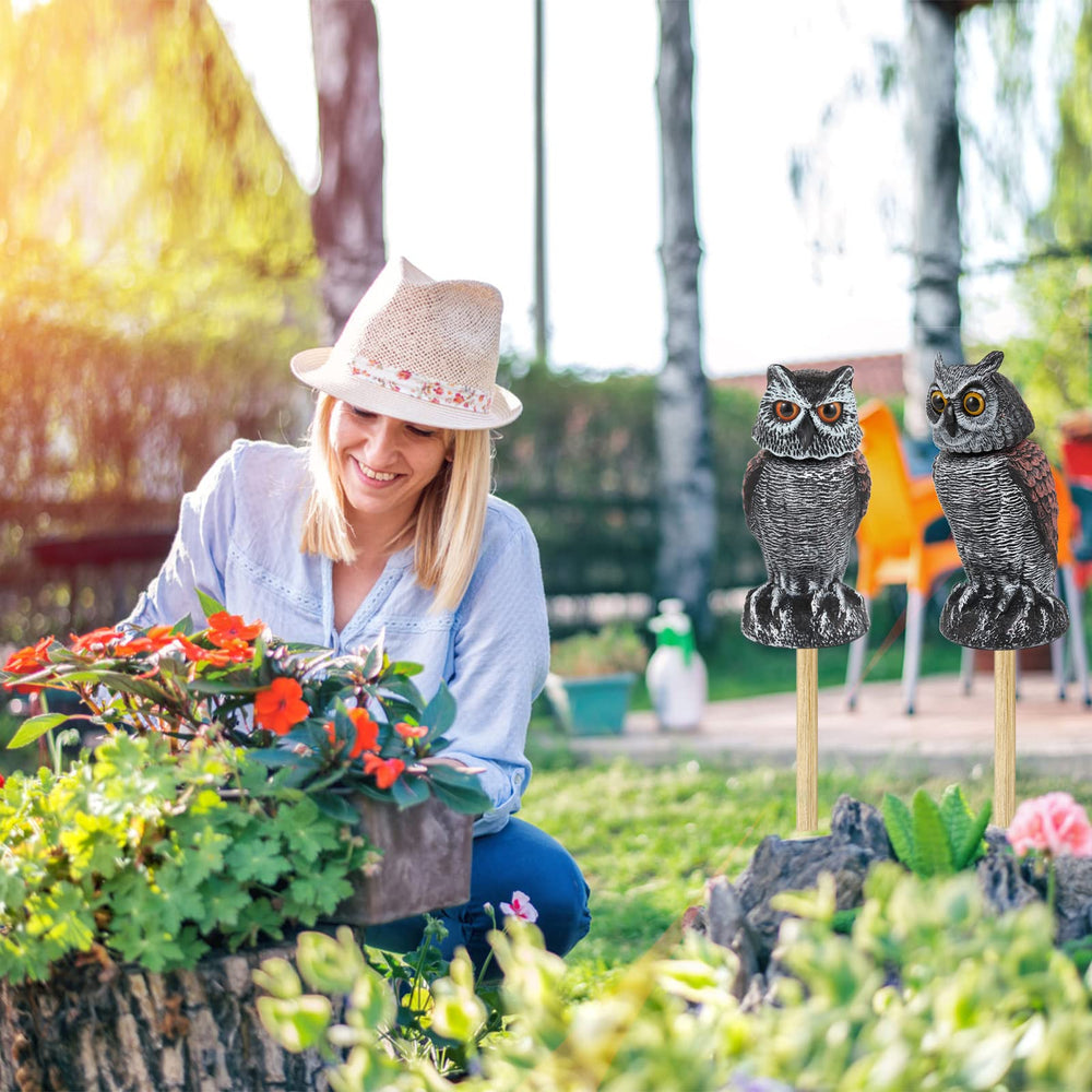 Hedoc owl decoy showing realistic design