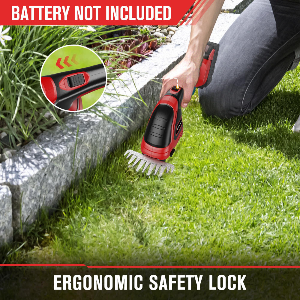 HEINPRO Cordless Hedge Trimmer with Milwaukee M18 battery compatibility