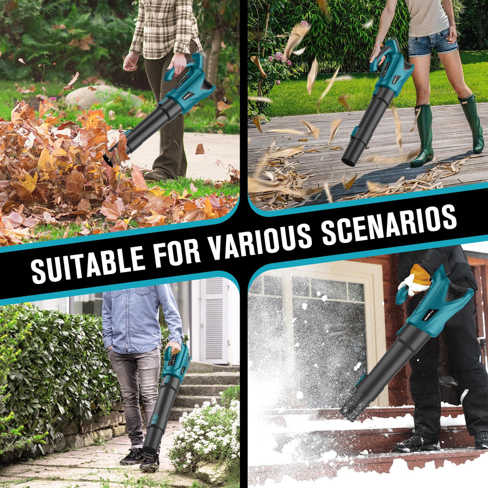 HEINPRO Cordless Leaf Blower back view with hook hole