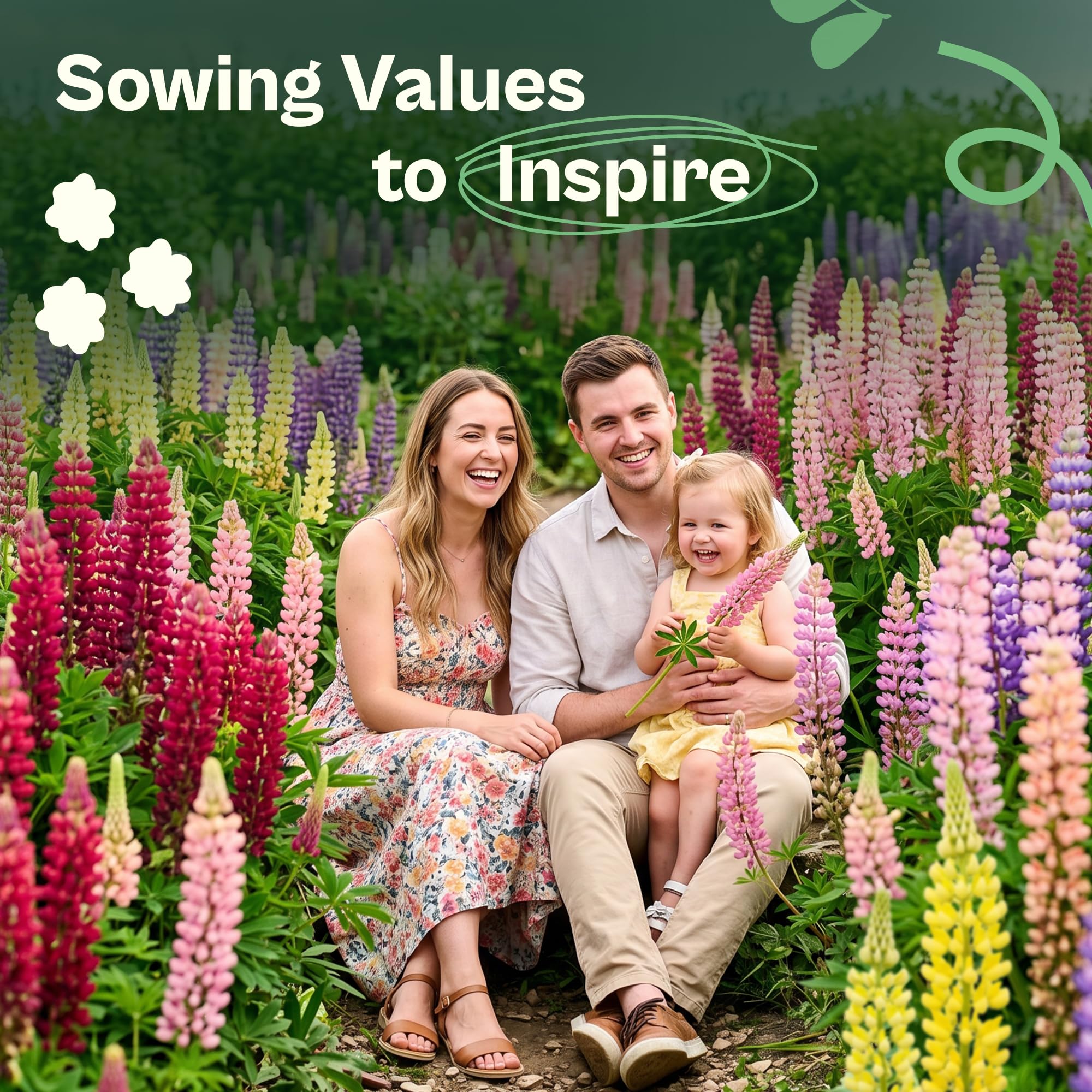 Heirloom seeds for vibrant garden displays