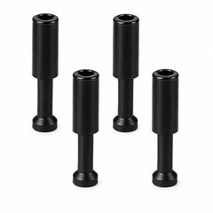 HEKIWAY 4-Pack 1/4 Inch Drip Irrigation T Plugs in Black