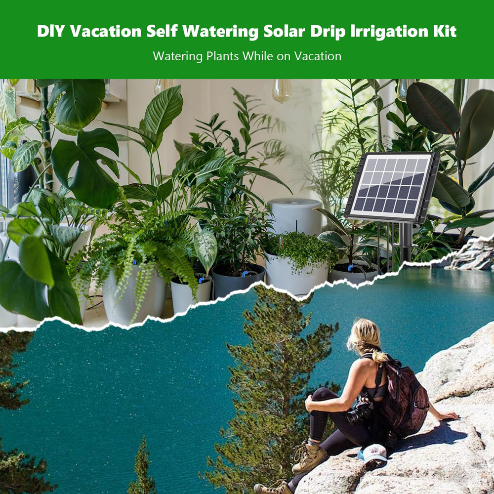 HEKIWAY irrigation system with water flow in action