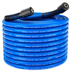 Heliwoo Pressure Washer Hose 25FT blue model front view