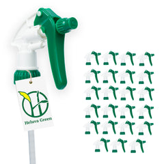 Heluva Green 24 pack spray nozzle replacements, green color