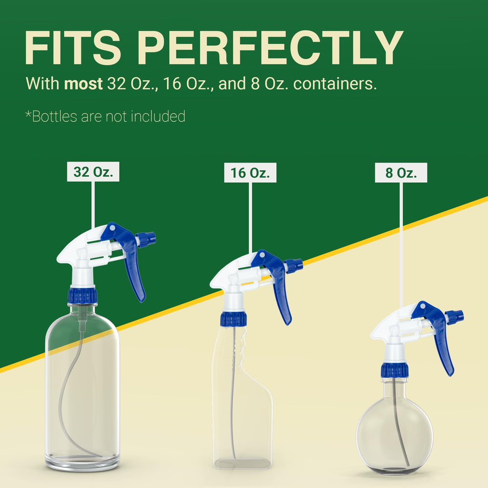 Heluva Green spray nozzles displayed in packaging