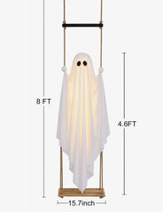 Hemp rope used in Joyehome Hanging Ghost