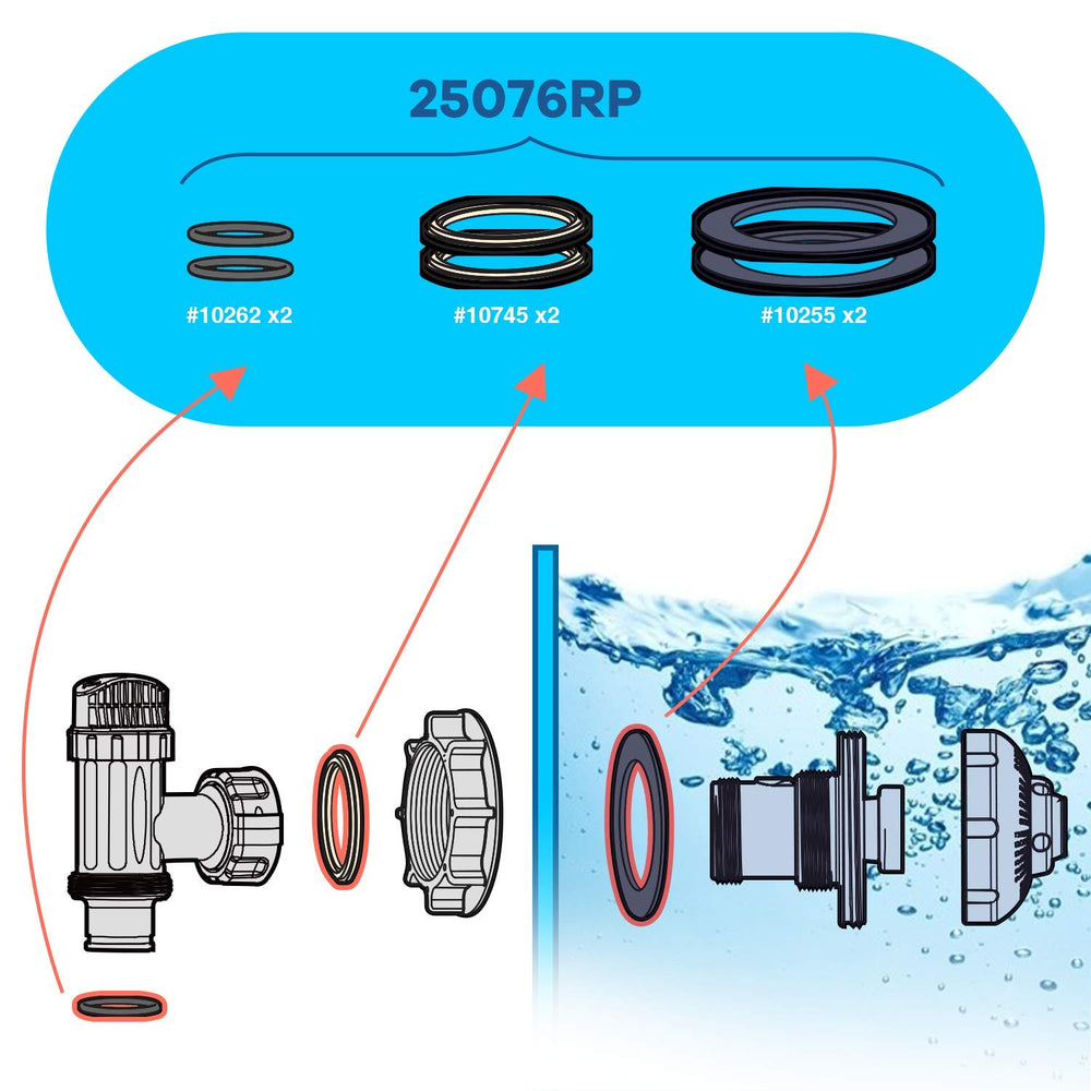 HENMI Step Washers and Flat Gaskets