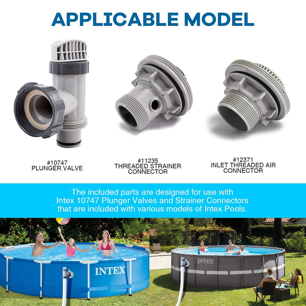 HENMI Washer and Ring Kit in use on pool equipment