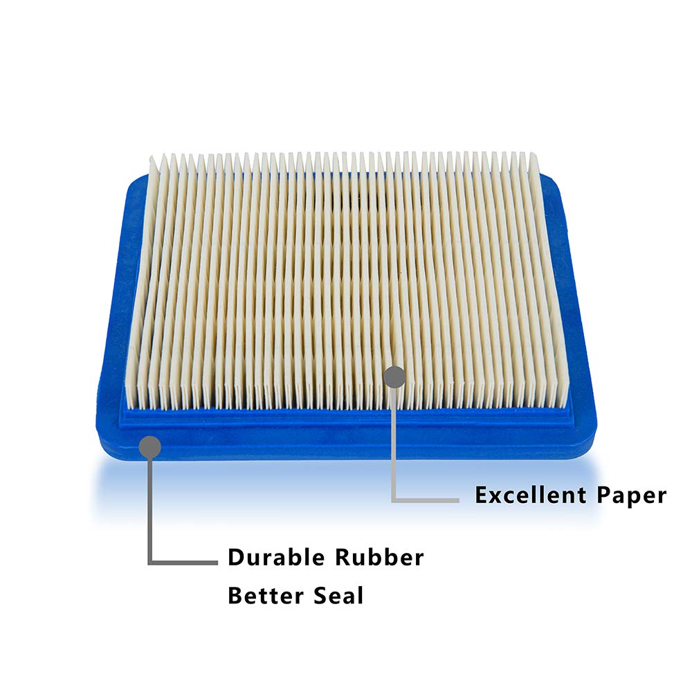 HEYZLASS Air Filter 491588S top view showing size