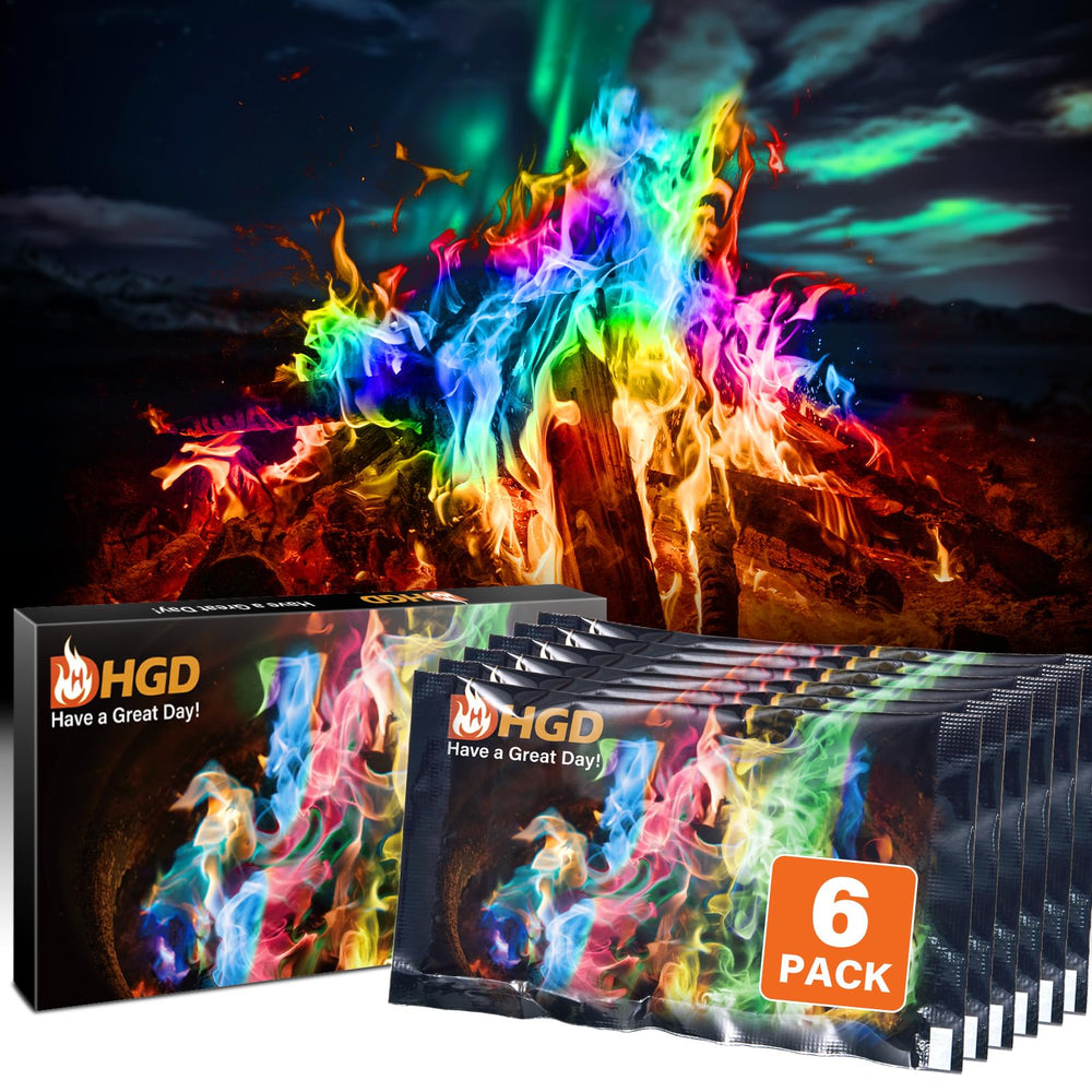 HGD Magic Campfire Color Changing Packets 6 Pack