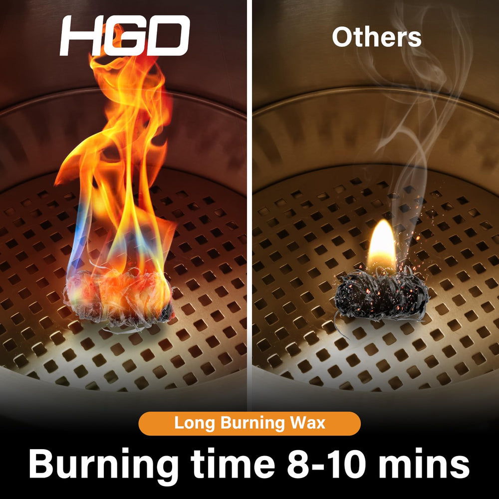 HGD Natural Fire Starters displayed with BBQ grill