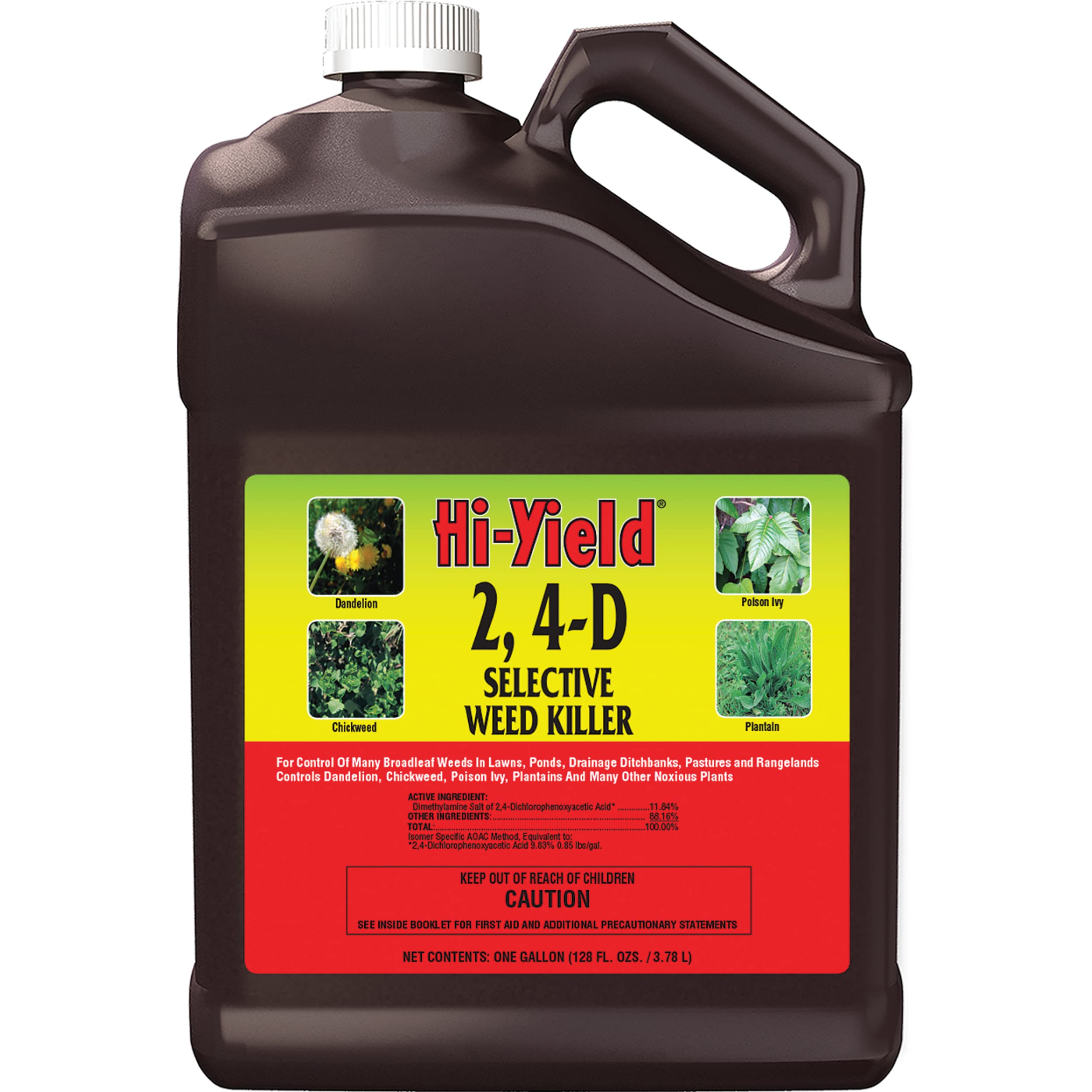 Hi-Yield 2,4-D Selective Weed Killer 1 gal front view