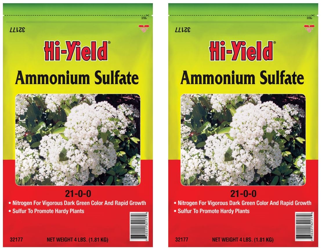 Hi-Yield Ammonium Sulfate 4LB front view of packaging