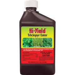 Hi-Yield Triclopyr Ester 16 oz liquid weed killer bottle front view