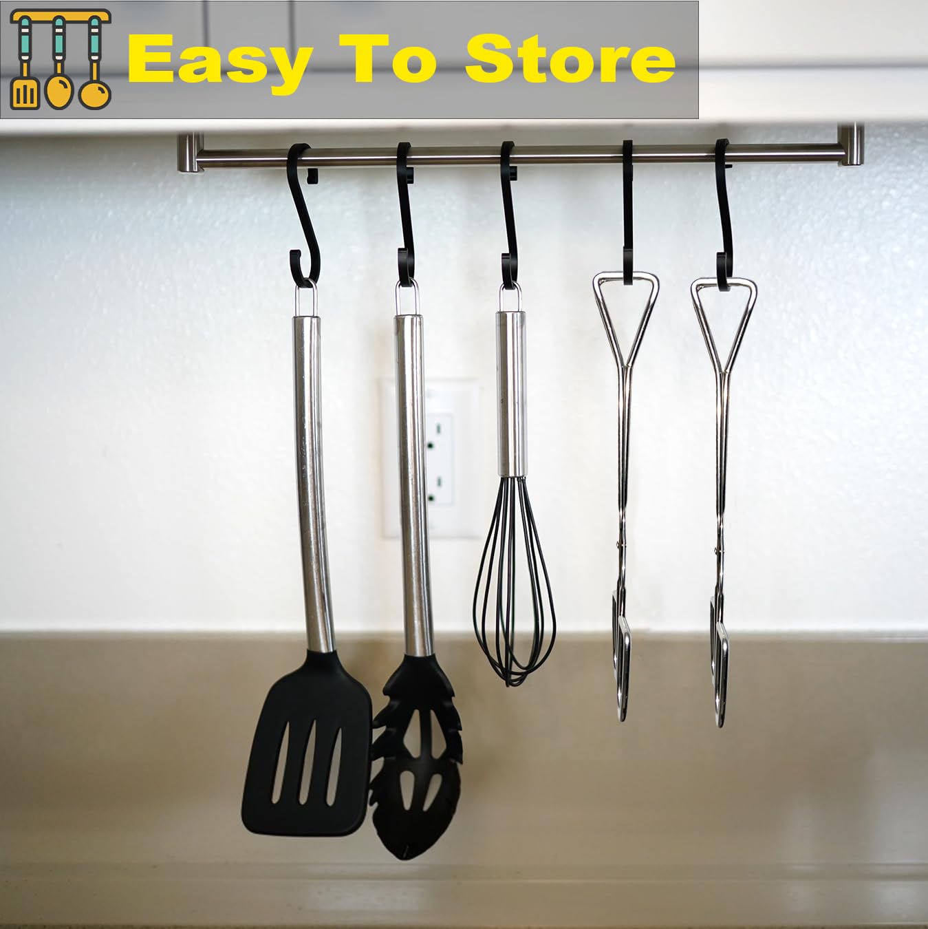 Hiash tongs used for grilling burgers