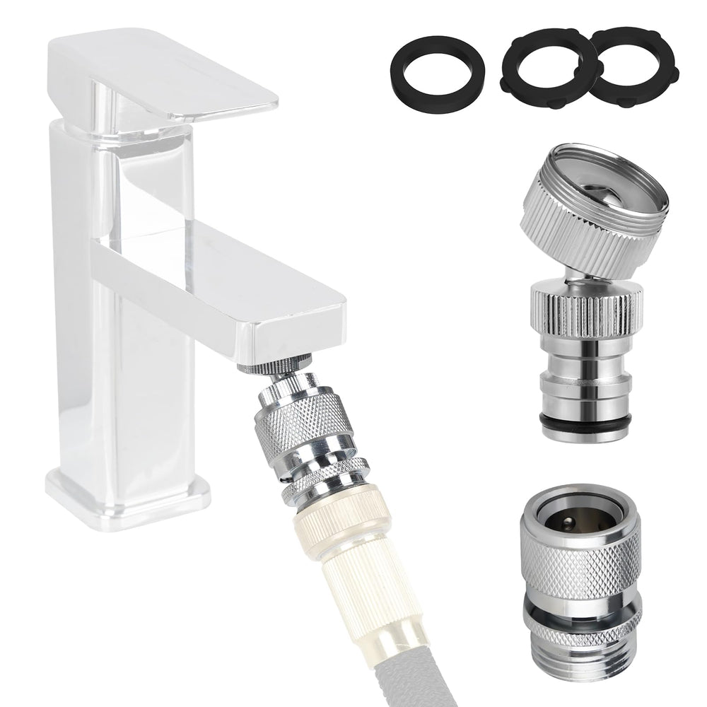 Hibbent 3/4 inch swivel quick connect adapter front view