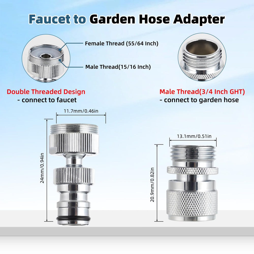 Hibbent adapter showing 360 degree swivel feature