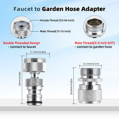 Hibbent adapter showing 360 degree swivel feature