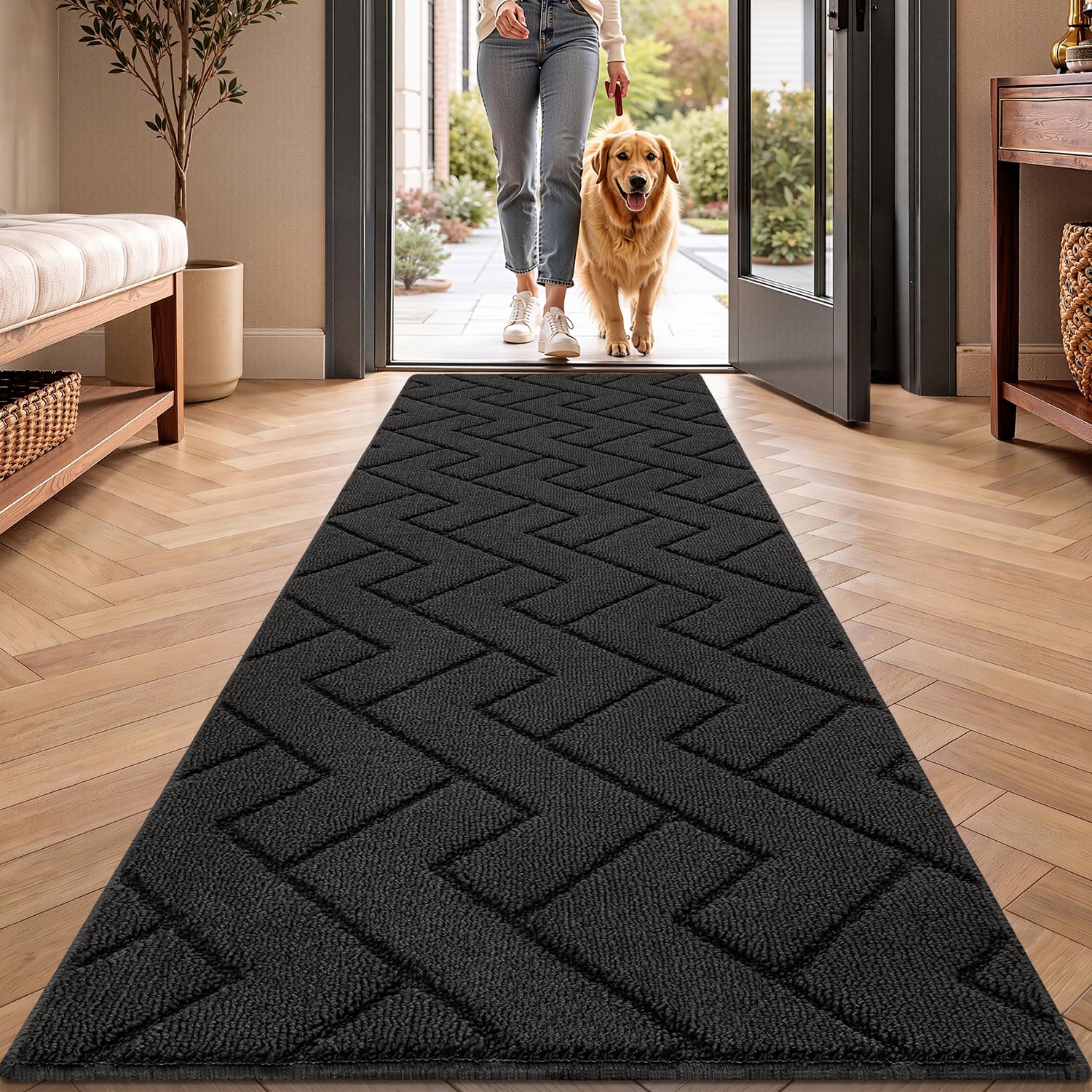 hicorfe Dirt Trapper Door Mat 24"x71" front view
