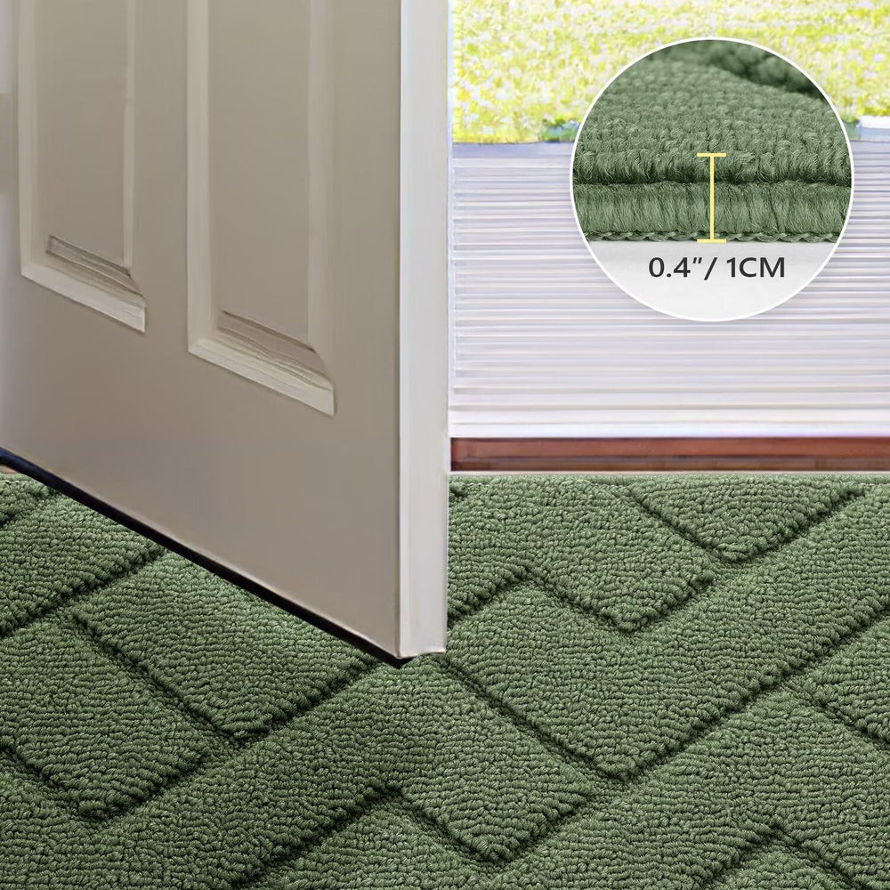 hicorfe door mat in an entryway setting