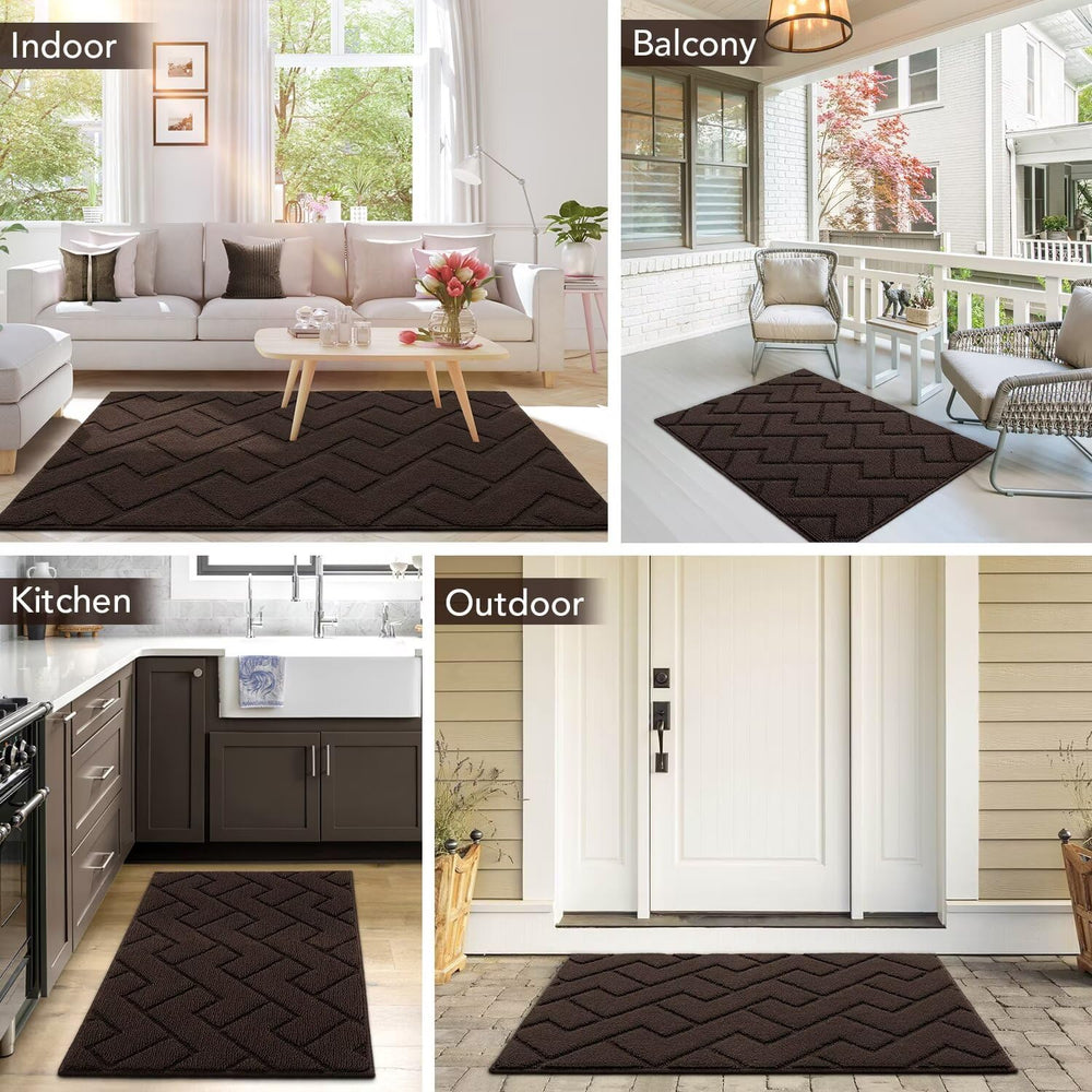 hicorfe Indoor Door Mat dimensions and packaging