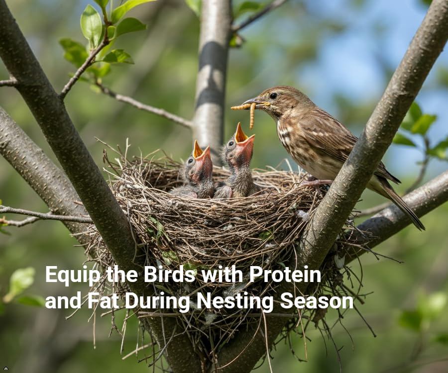 High protein dried mealworms granules
