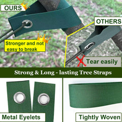 High-quality nylon tree support straps