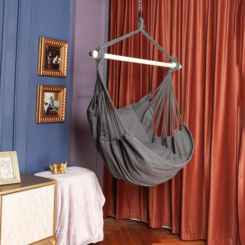 Highwild Hammock Chair Swing featuring anti-slip rings