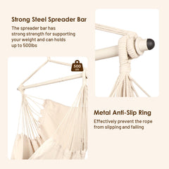 Highwild Hammock Chair Swing with carabiner close-up