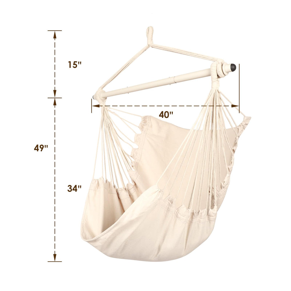 Highwild Hammock Chair Swing with vacuum storage bag