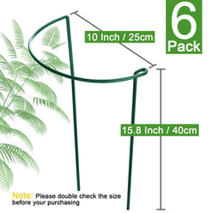 HiGift Plant Support Stakes showing height and width dimensions