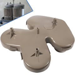 Hihitomorrow CX3030C top manifold front view, brown