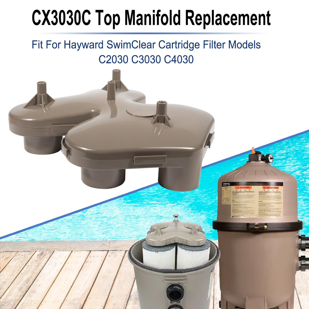 Hihitomorrow CX3030C top manifold side view with connections