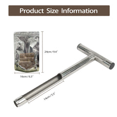 HiHydro Soil Probe showing sampling depth markings