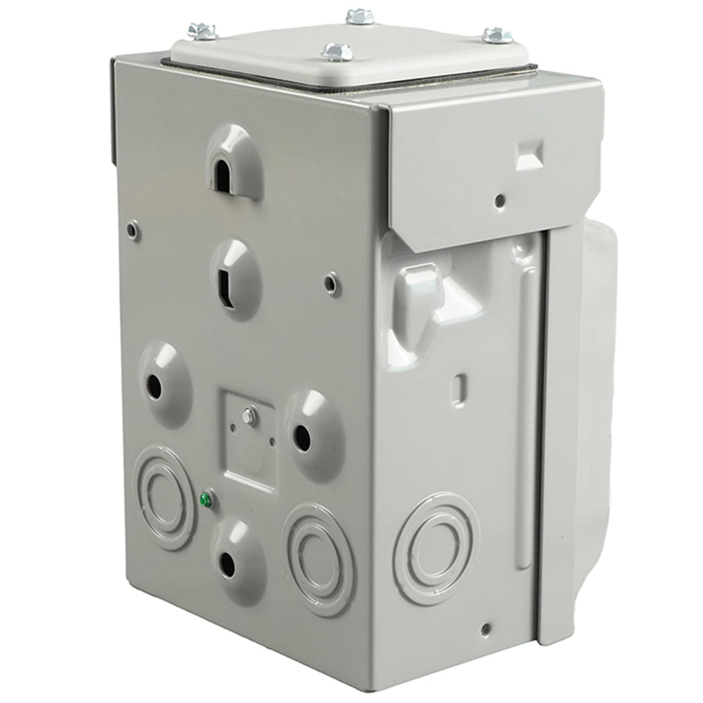HIITIO outlet box showcasing heavy-duty metal construction