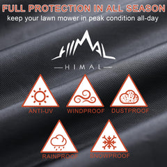 Himal Outdoors Riding Lawn Mower Cover with storage bag