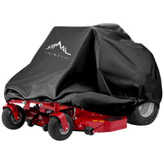 Himal Outdoors Zero Turn Mower Cover in black, front view