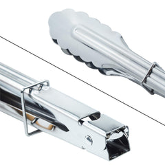 HINMAY Kitchen Tongs 12 inch size front view