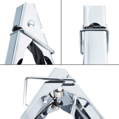 HINMAY Kitchen Tongs 7 inch size front view