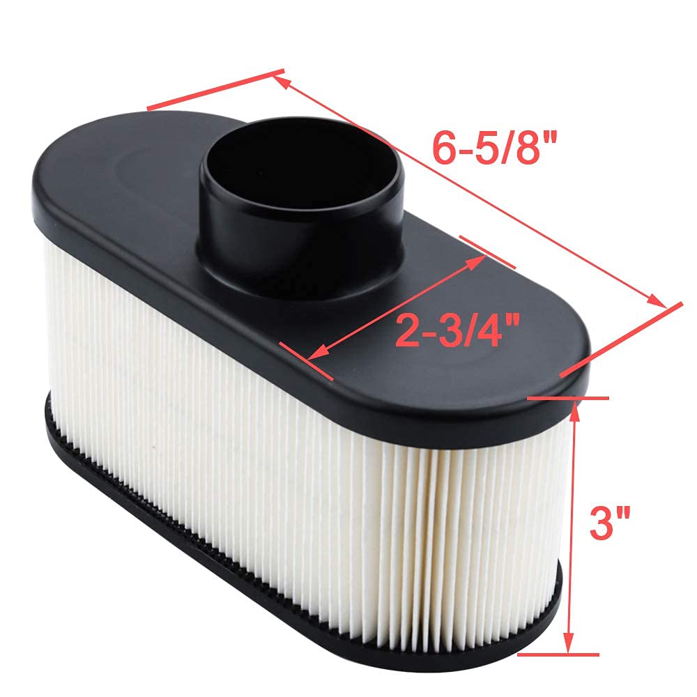 Hipa 11013-0752 air filter side view showing design