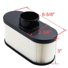 Hipa 11013-0752 air filter side view showing design