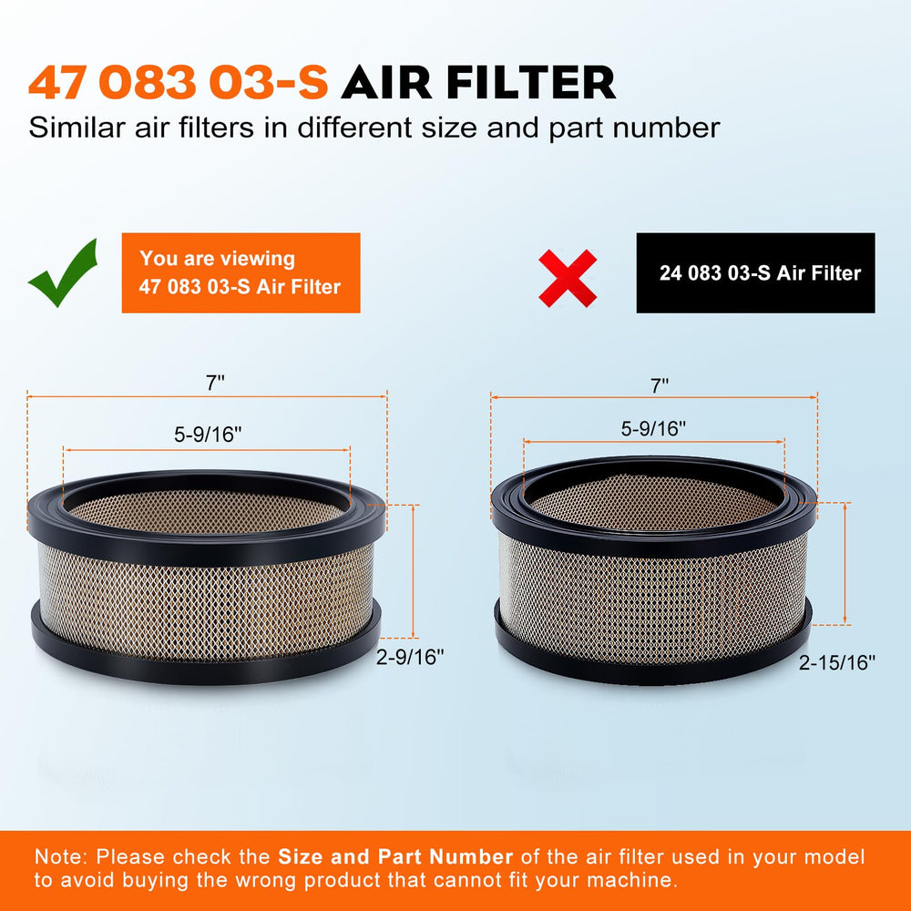 Hipa air filter package with dimensions 18x17.5x6.6 cm
