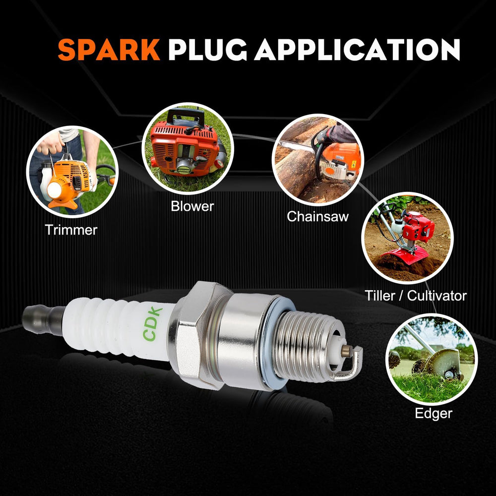 Hipa BPR6HS Spark Plug on outdoor workbench