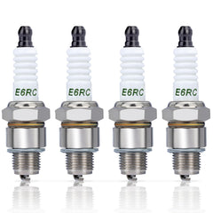 Hipa BR6HS Spark Plug 4 Pack front view with packaging